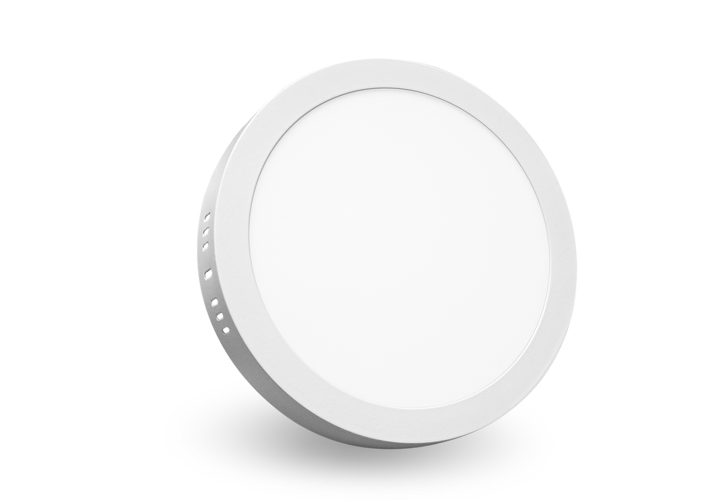 LED-alasvalo, pyöreä paneeli, pinta-asennus, 6W/12W/18W/24W, 3000K/4000K/6000K