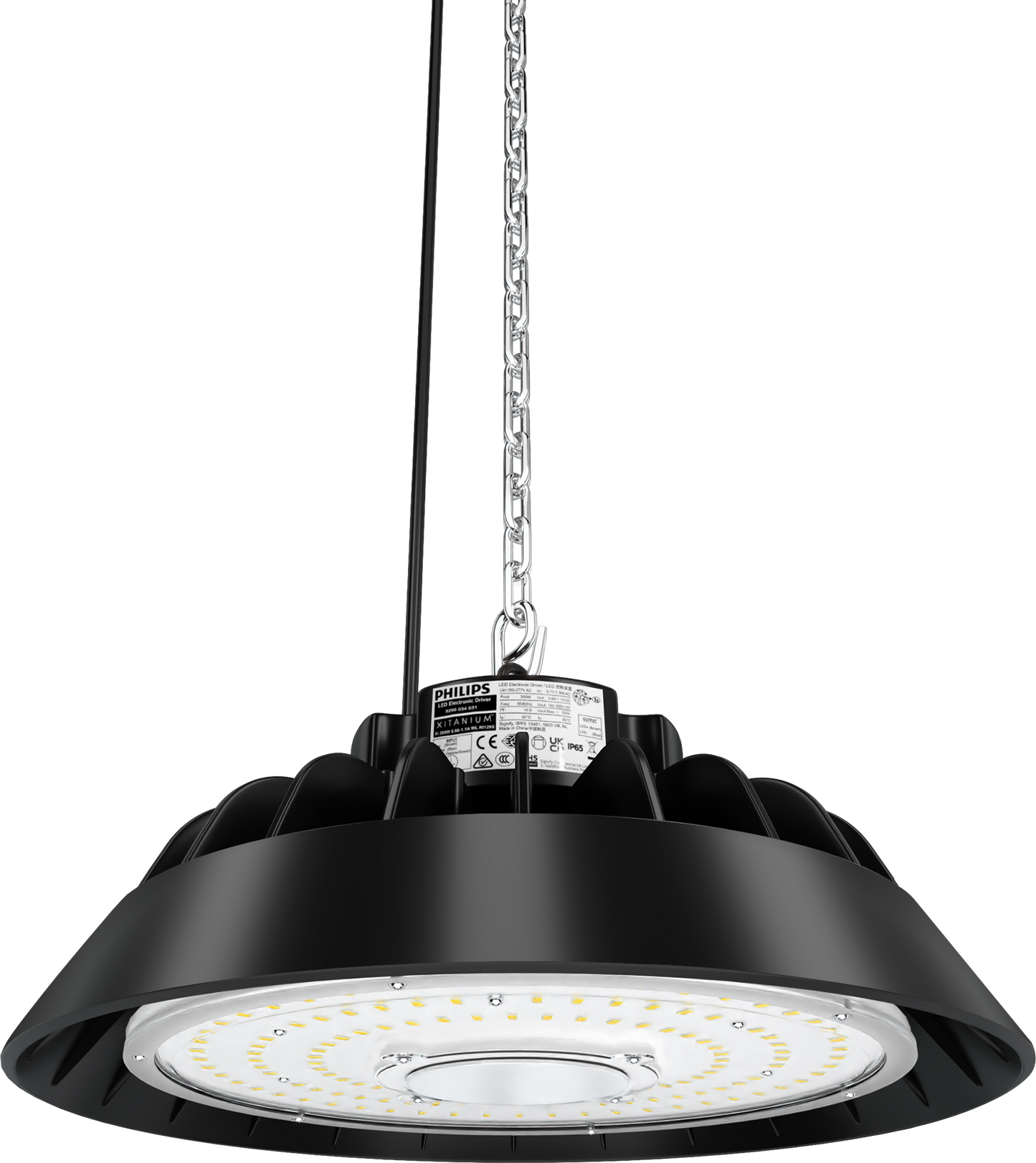 UFO LED-syväsäteilijä, himmennettävä, 100W/150W/200W/240W, 3000K/4000K/6000K